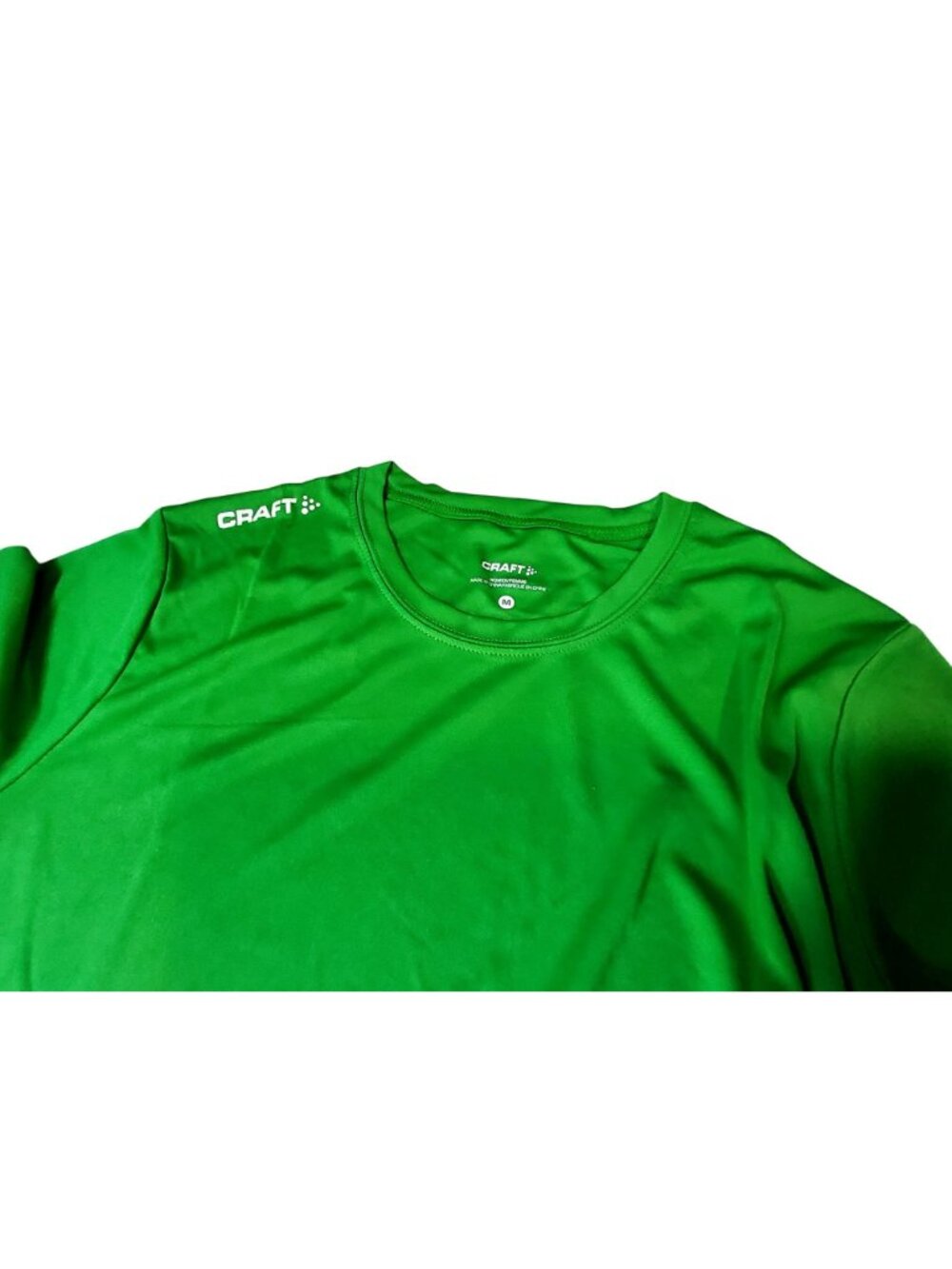 Craft Womens Green Crew neckLong Sleeve Performance Shirt M Polyester Breathable - Picture 8 of 8